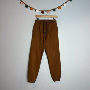Talentless tan brown rust jogger sweatpants